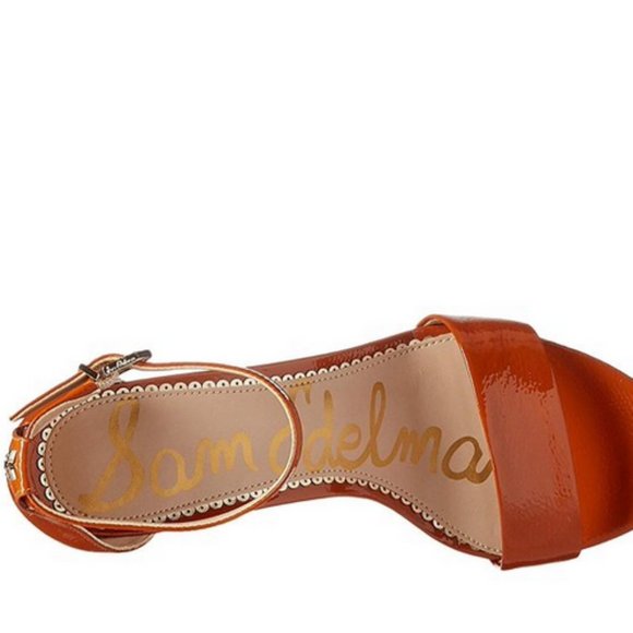 SAM EDELMAN Leather Ankle Strap Sandals - Picture 2 of 5